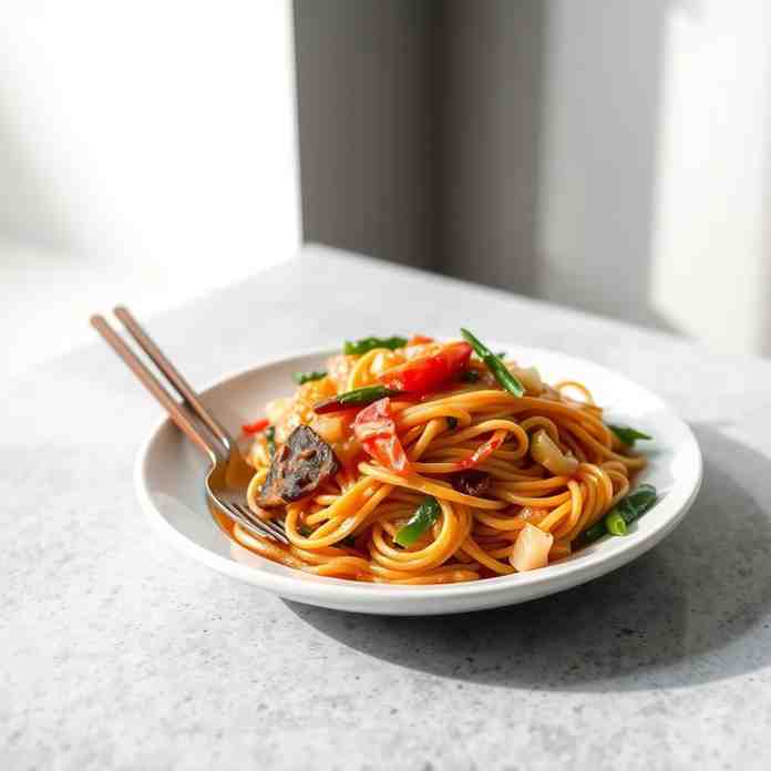 Crispy Hong Kong Noodles - Your Easy Pan-Fried Recipe
